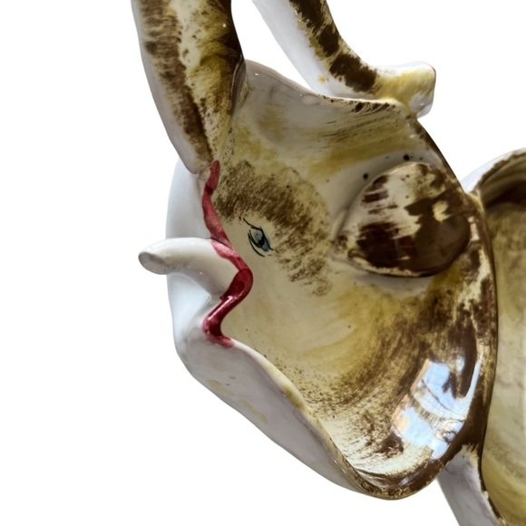 Vintage Italian MCM Elephant Form Chip and Dip - Picture 3 of 10